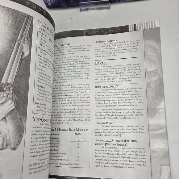 Guardians of the Order Heaven & Earth 2nd Ed Players/Game Masters Guide RPG 2001 - Picture 8 of 14